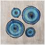 2_Mineral Rings I 32" Square Giclee Printed Wood Wall Art