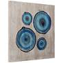 Mineral Rings I 32" Square Giclee Printed Wood Wall Art