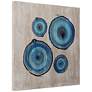 5_Mineral Rings I 32" Square Giclee Printed Wood Wall Art more views