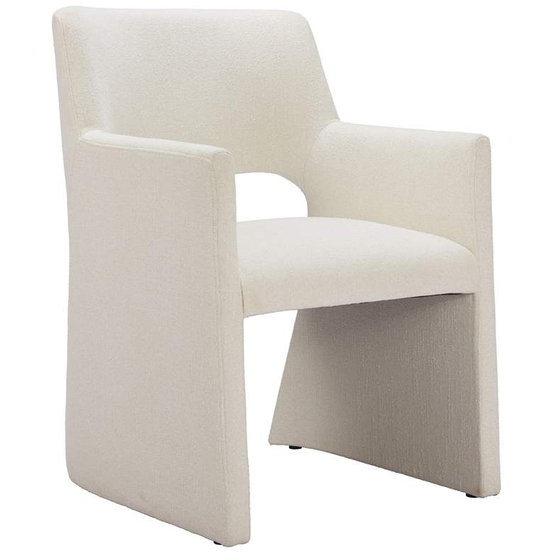 Image 1 Minet Dining Chair Linen White