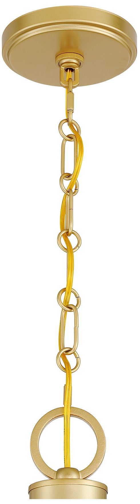 Image 4 Minette 8-Light Chandelier in Spun Gold more views