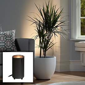 Image2 of Mini Accent 6 1/2" High Can Spot Light in Black