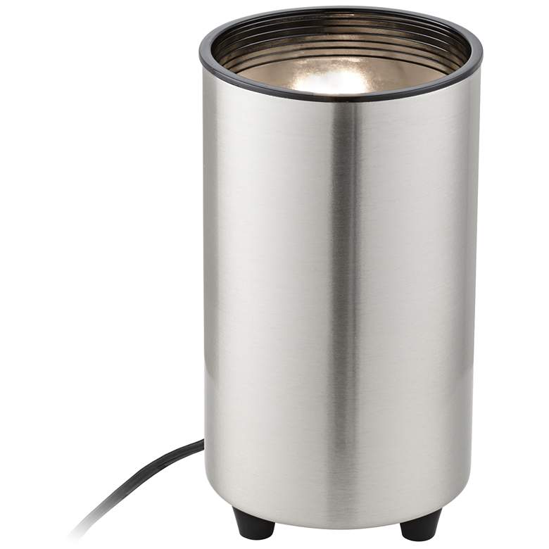 Image 3 Mini Accent 6 1/2 inch High Can Spot Light in Brushed Nickel
