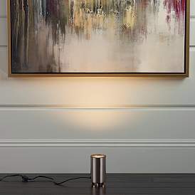 Image5 of Mini Accent 6 1/2" High Can Spot Light in Brushed Nickel more views