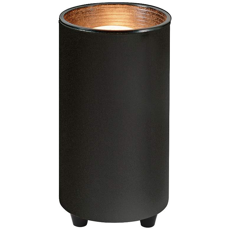 Image 1 Mini Accent 6 1/2"H Can Spot Light in Black with CFL Bulb