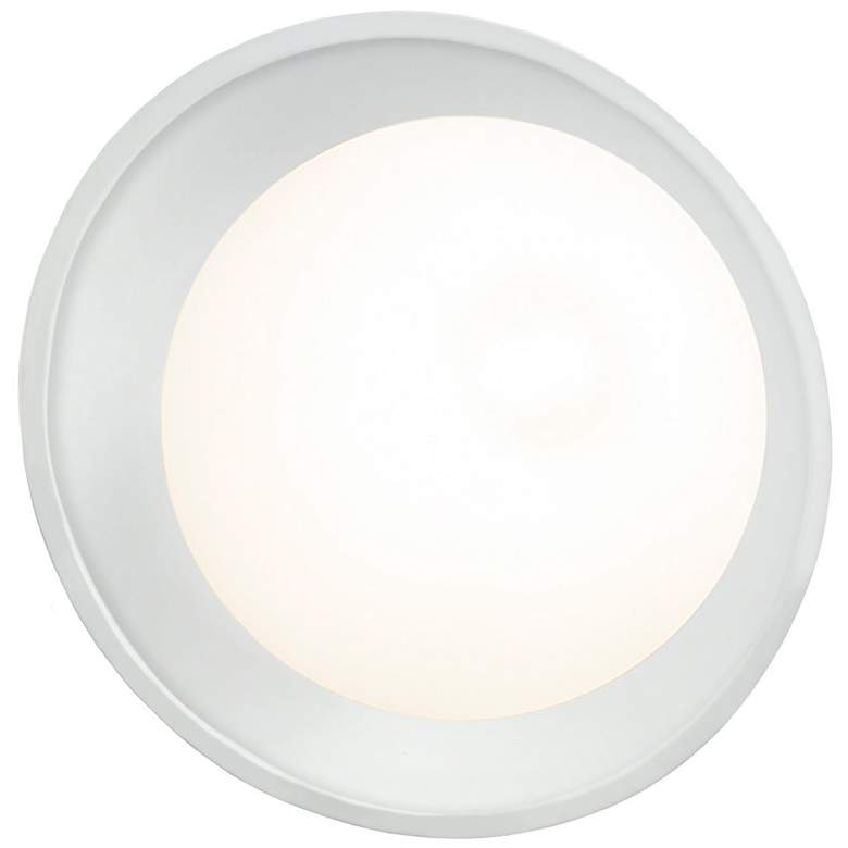 Image 1 Mini Coupe 6.25" High Gloss White Wall Sconce