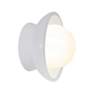 Thumbnail2 of Mini Coupe 6.25" High Gloss White Wall Sconce more views