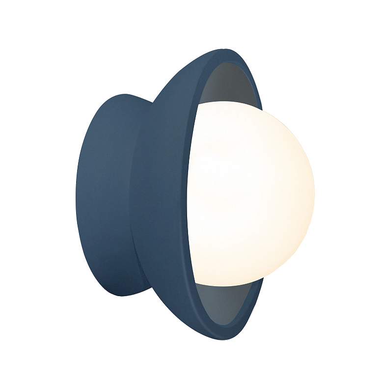 Image 2 Mini Coupe 6.25" High Midnight Sky Wall Sconce more views