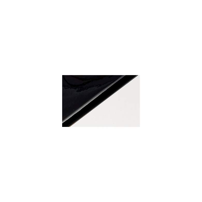 Image 4 Mini Coupe Gloss Black & Matte White Wall Sconce more views