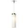 Mini Hudson 3 3/4"W Satin Nickel LED Monorail Mini Pendant