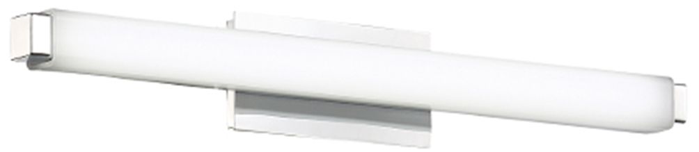 Image 2 Mini Vogue 19 3/4" Wide Chrome 2700K LED Vanity Bath Light