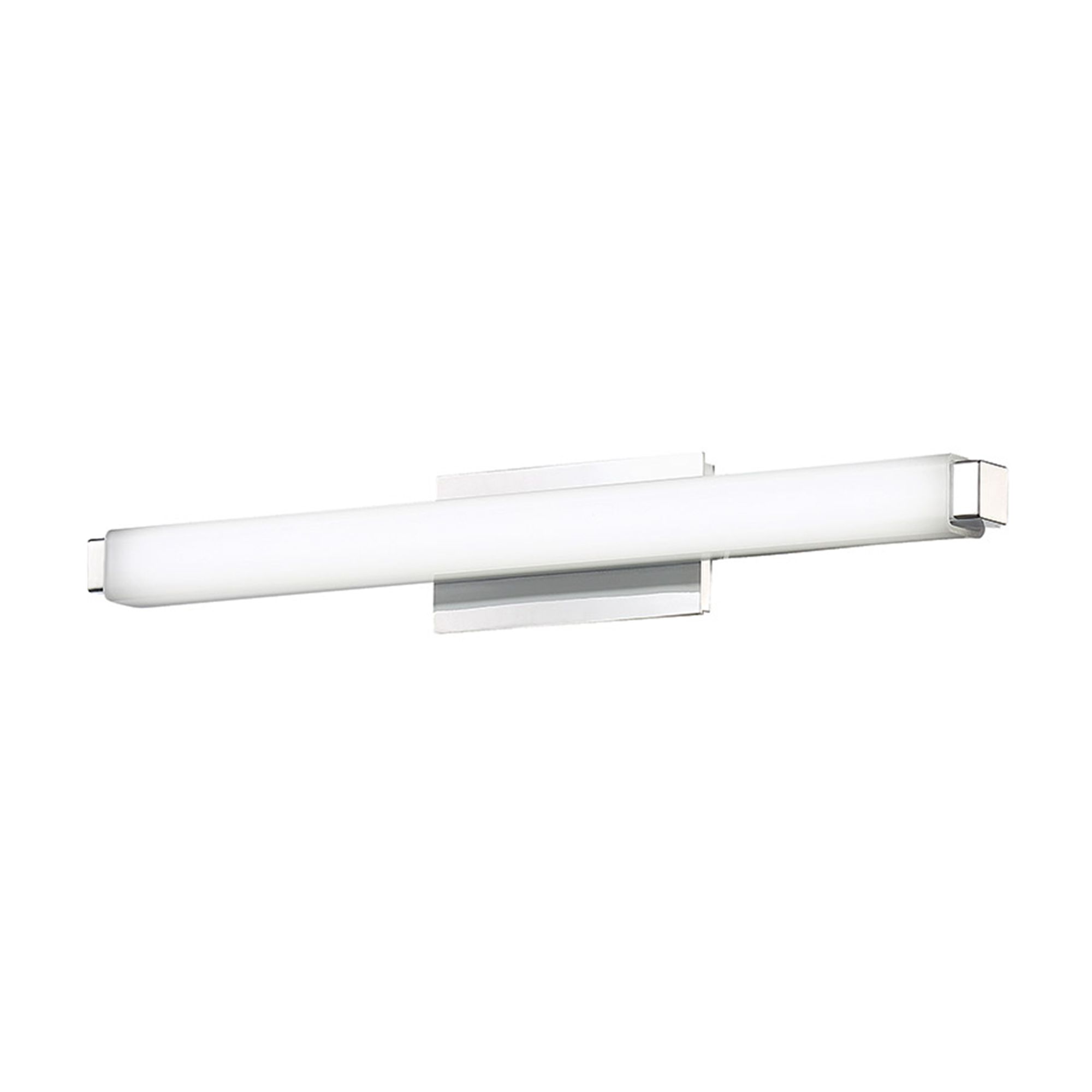 Image 3 Mini Vogue 19 3/4" Wide Chrome 2700K LED Vanity Bath Light more views