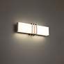 1_Minibar 5.5"H x 18"W 18-Light Linear Bath Bar in Brushed Nickel