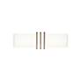 3_Minibar 5.5"H x 18"W 18-Light Linear Bath Bar in Brushed Nickel more views