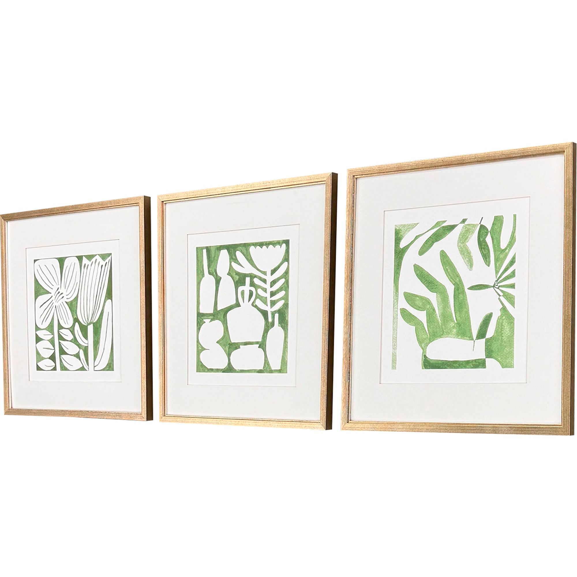 Image 2 Minimal Moments II 17"W x 17"H Framed Wall Art Set of 3 more views