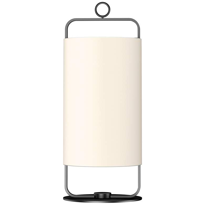 Image 1 Minimalism 9.8 inch Matte Black/Cream White Table Lamp