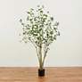 1_Minimalist Citrus 84" High Artificial Tree in Planter