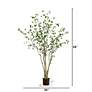5_Minimalist Citrus 84" High Artificial Tree in Planter more views