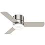 2_Minimus 44 in Indoor Brushed Nickel LED Ceiling Fan with Remote