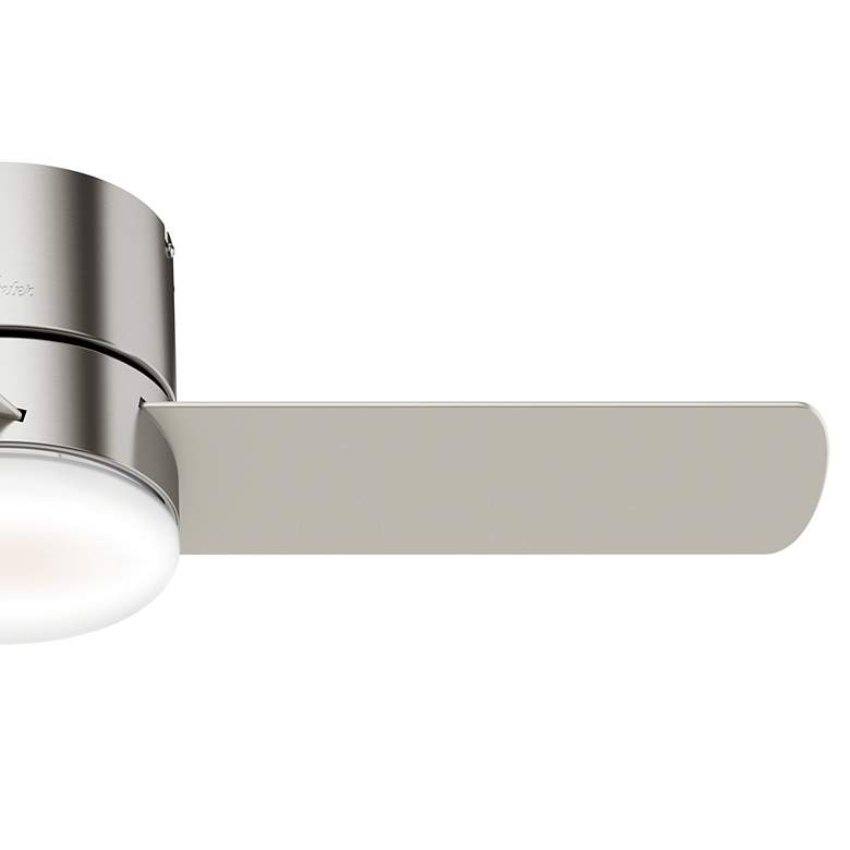 Image 3 Minimus 44 in Indoor Brushed Nickel LED Ceiling Fan with Remote more views