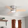 Thumbnail3 of Minimus 44 in Indoor Brushed Nickel LED Ceiling Fan with Remote more views