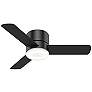 2_Minimus 44 in Indoor Matte Black LED Ceiling Fan with Remote
