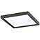 Minka 11" Wide Black Coal Flush Mount LED Ceiling Light Panel