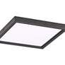 2_Minka 11" Wide Black Coal Flush Mount LED Ceiling Light Panel more views