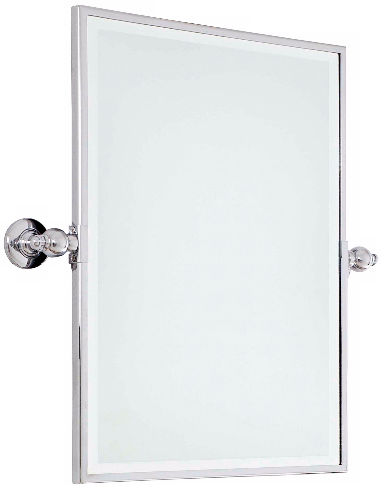 Minka 24" High Rectangle Chrome Bathroom Wall Mirror U8974 Lamps Plus