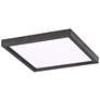 1_Minka 7 1/2" Wide LED Flush Mount Coal LED Ceiling Light