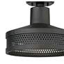 3_Minka Abalone Point 12" Wide Sand Coal Black Outdoor Ceiling Light more views