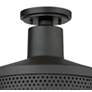 4_Minka Abalone Point 12" Wide Sand Coal Black Outdoor Ceiling Light more views