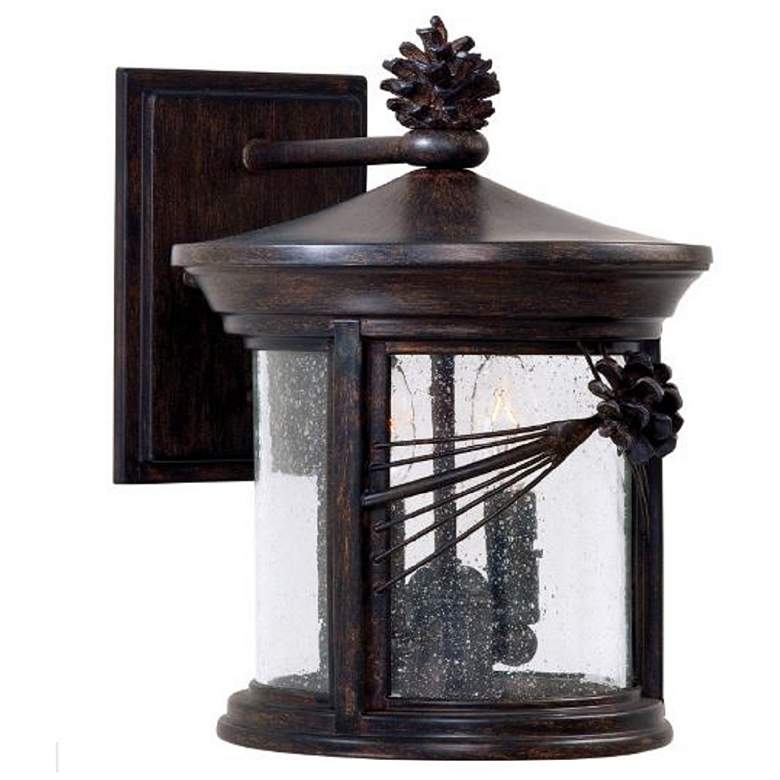 Image 2 Minka Abbey Lane Collection 10" High Rustic Outdoor Wall Light