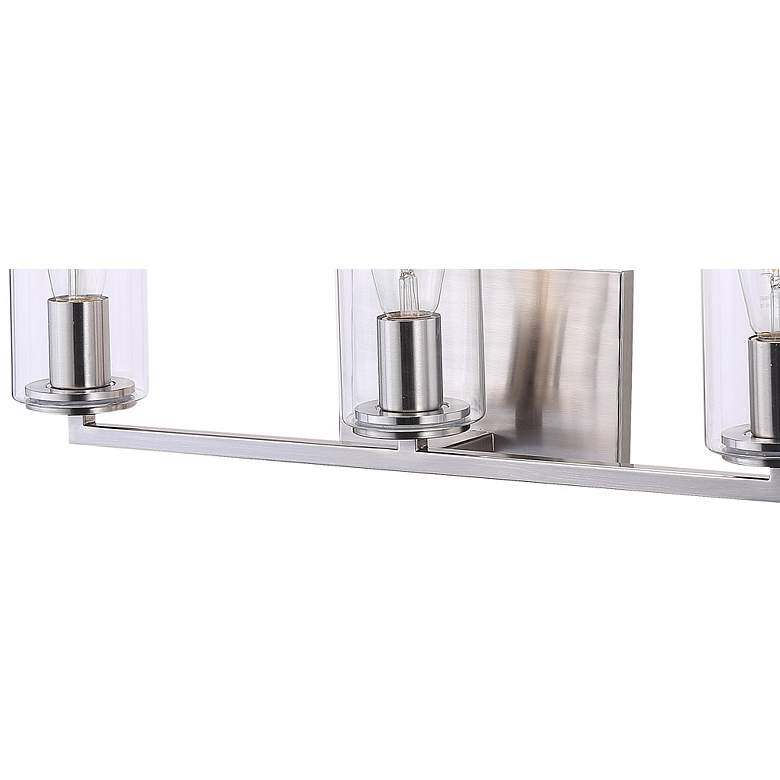 Image 4 Minka Acacia 24" Wide Brushed Nickel Metal 3-Light Bath Light more views