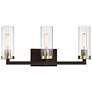 2_Minka Ainsley Court 23" Wide Aged Kingston Bronze 3-Light Bath Light