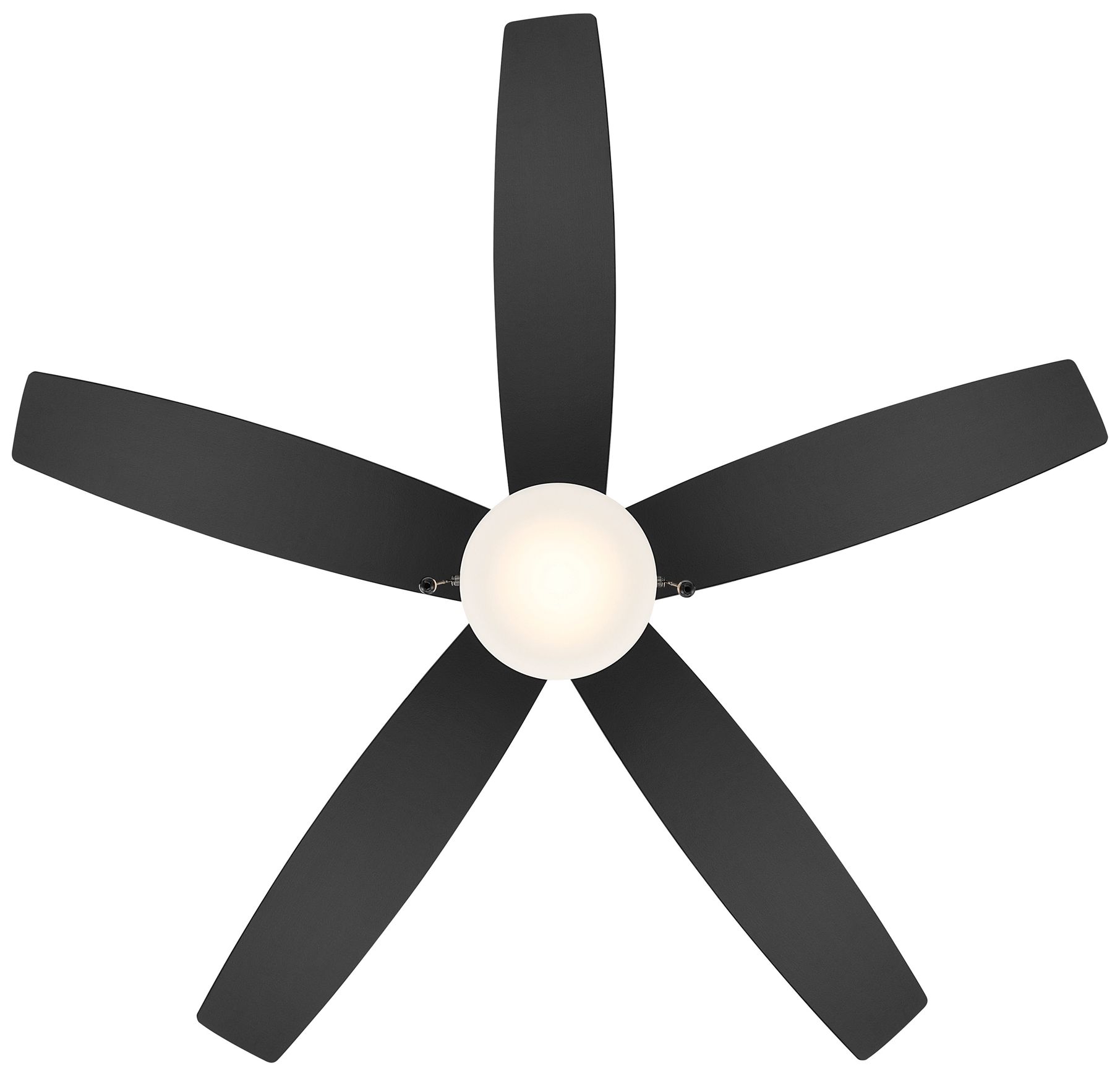 Image 6 Minka-Aire Airetor 52-in LED Brushed Brass and Black 5-Blades Ceiling Fan more views