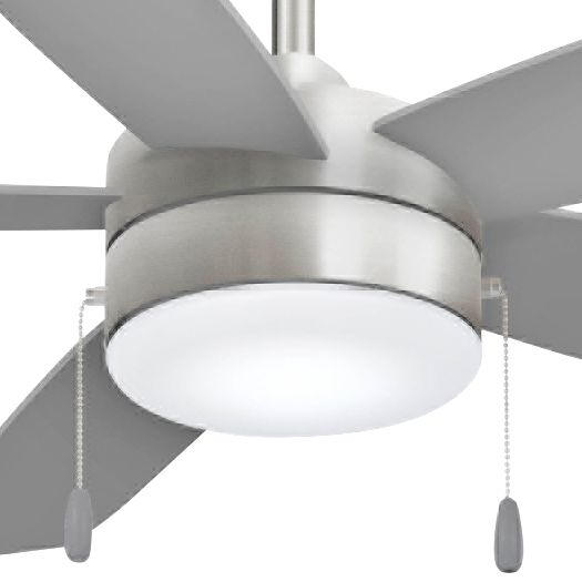 Thumbnail3 of Minka Aire Airetor 52-inch LED Brushed Nickel Ceiling Fan more views