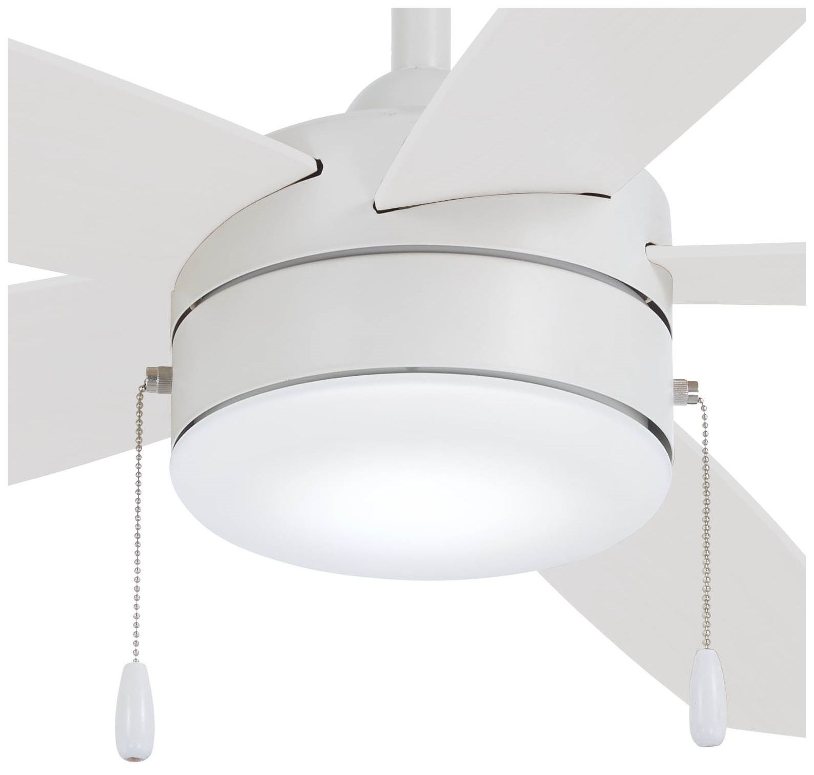 Thumbnail3 of Minka Aire Airetor 52-inch LED Flat White Ceiling Fan more views