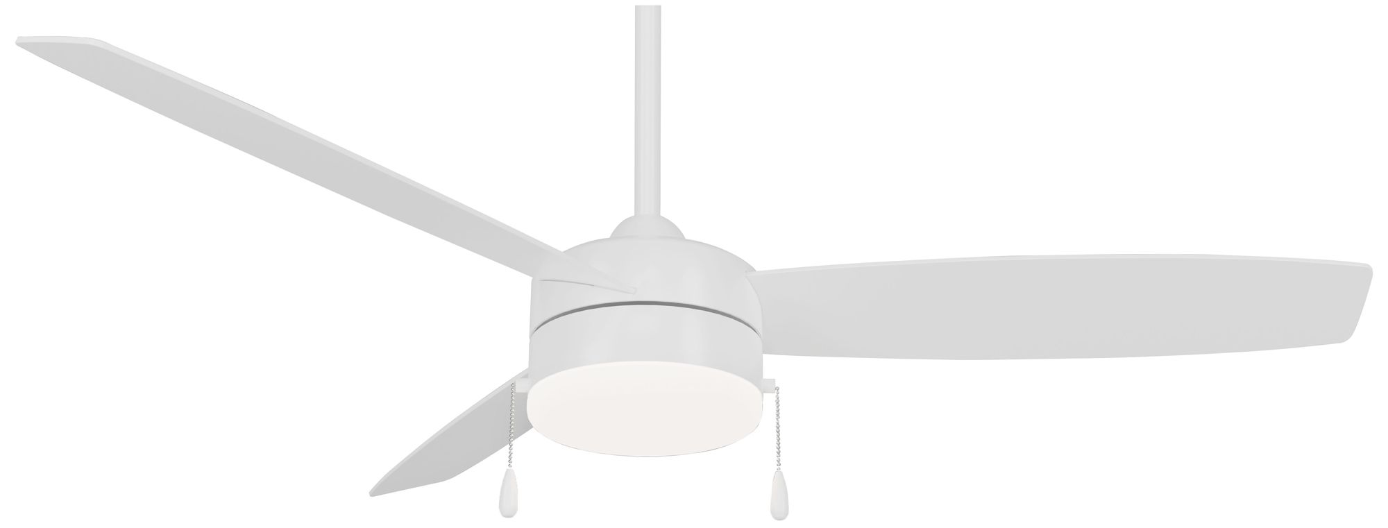 Image 2 Minka Aire Airetor III 54-inch LED Flat White Ceiling Fan