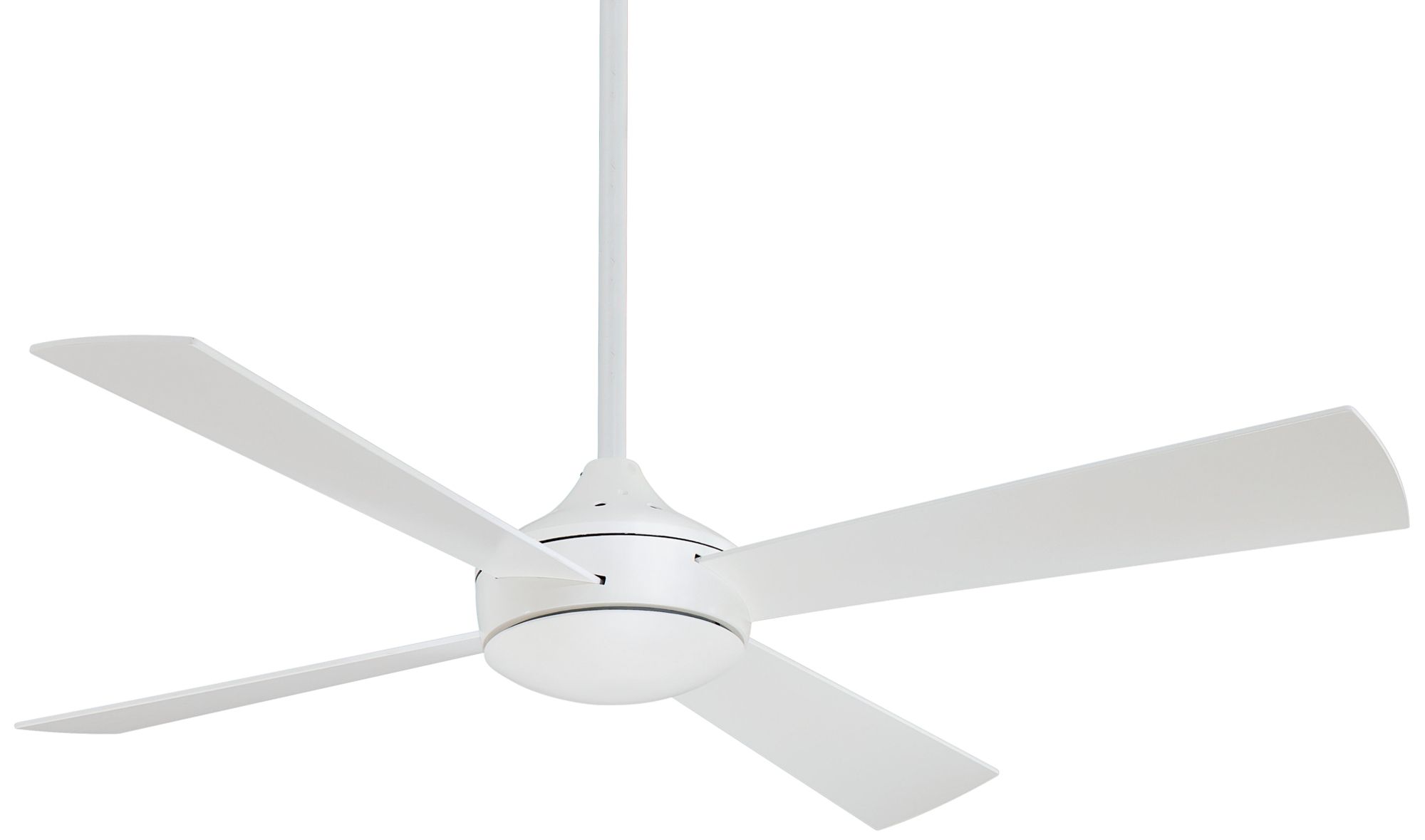 Image 6 Minka Aire Aluma 52-inch LED Flat White Ceiling Fan more views
