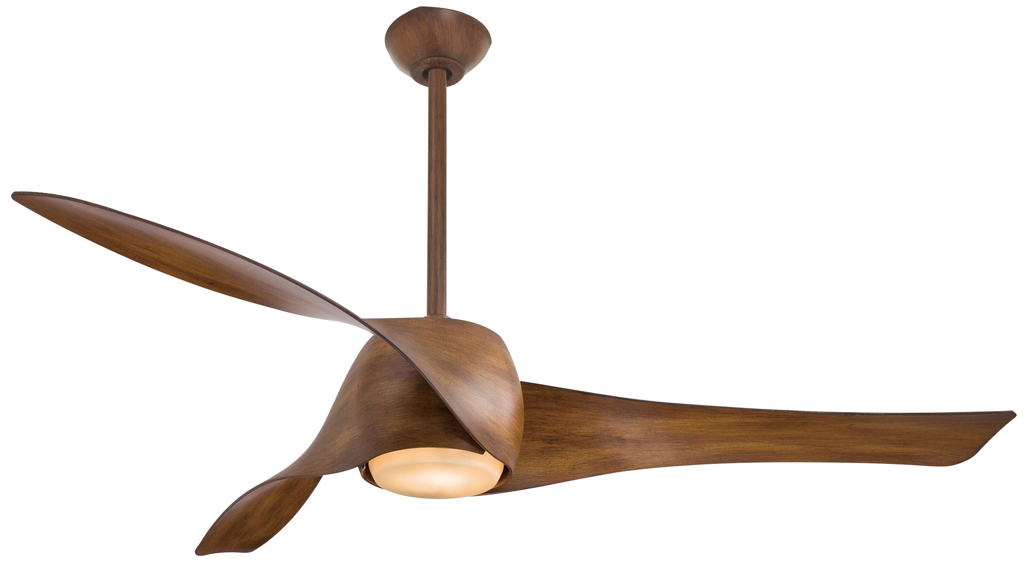Image 2 Minka Aire Artemis 58-inch LED Smart Distressed Koa Ceiling Fan