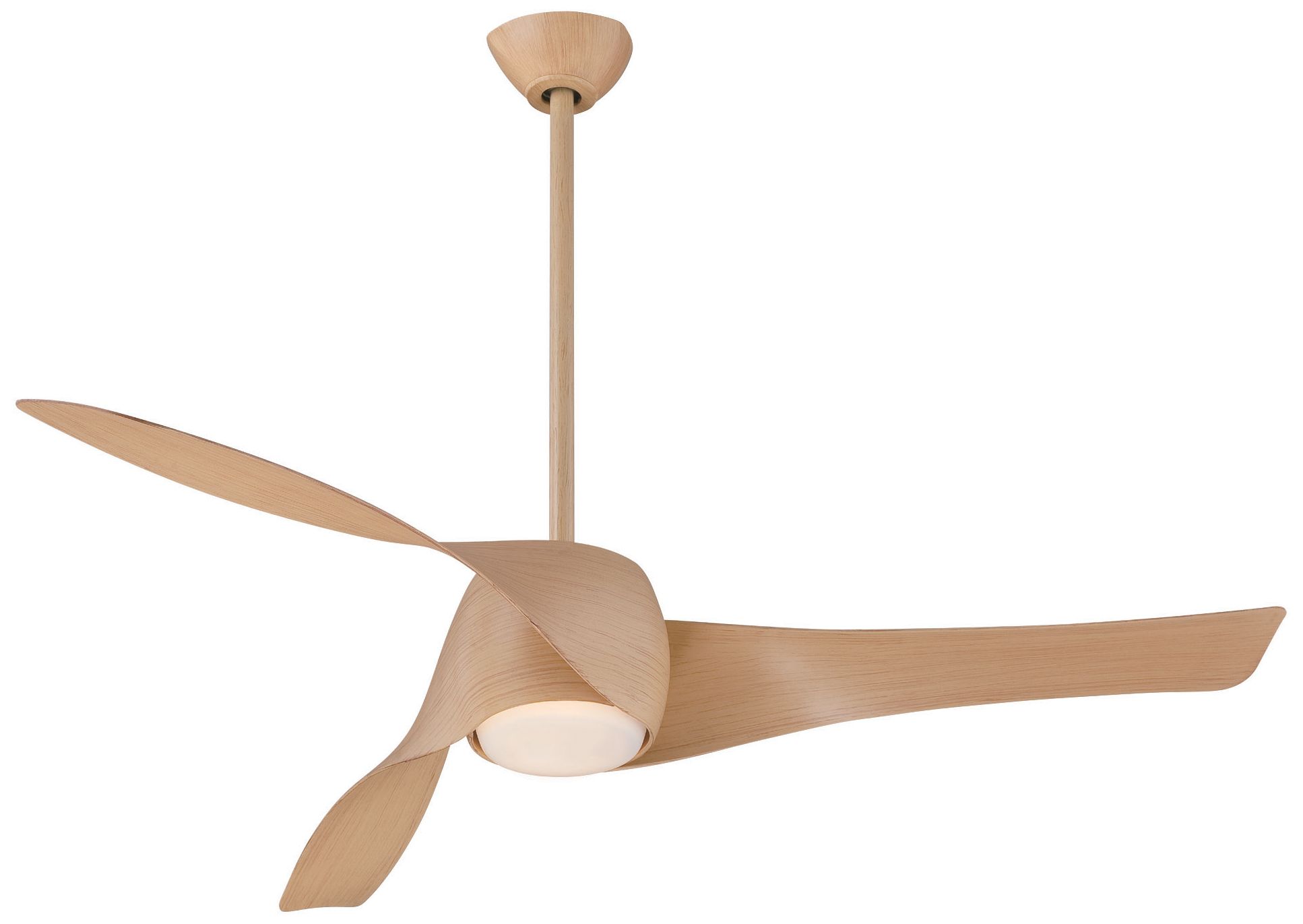 Minka Aire Artemis 58-inch LED Smart Maple Ceiling Fan