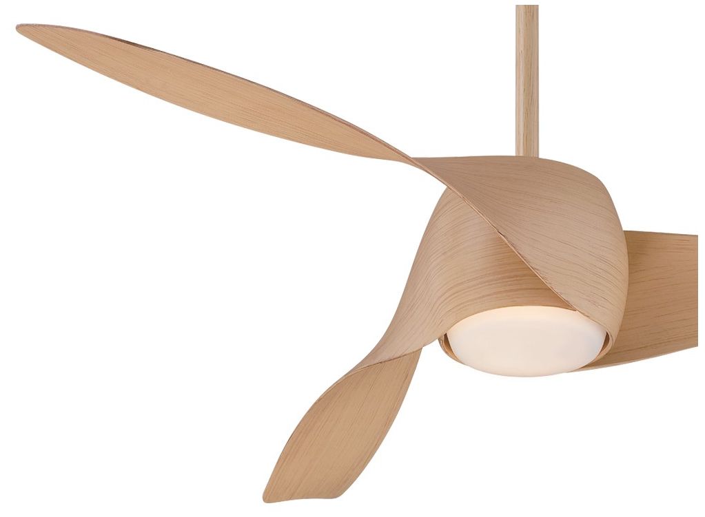 Image 3 Minka Aire Artemis 58-inch LED Smart Maple Ceiling Fan more views