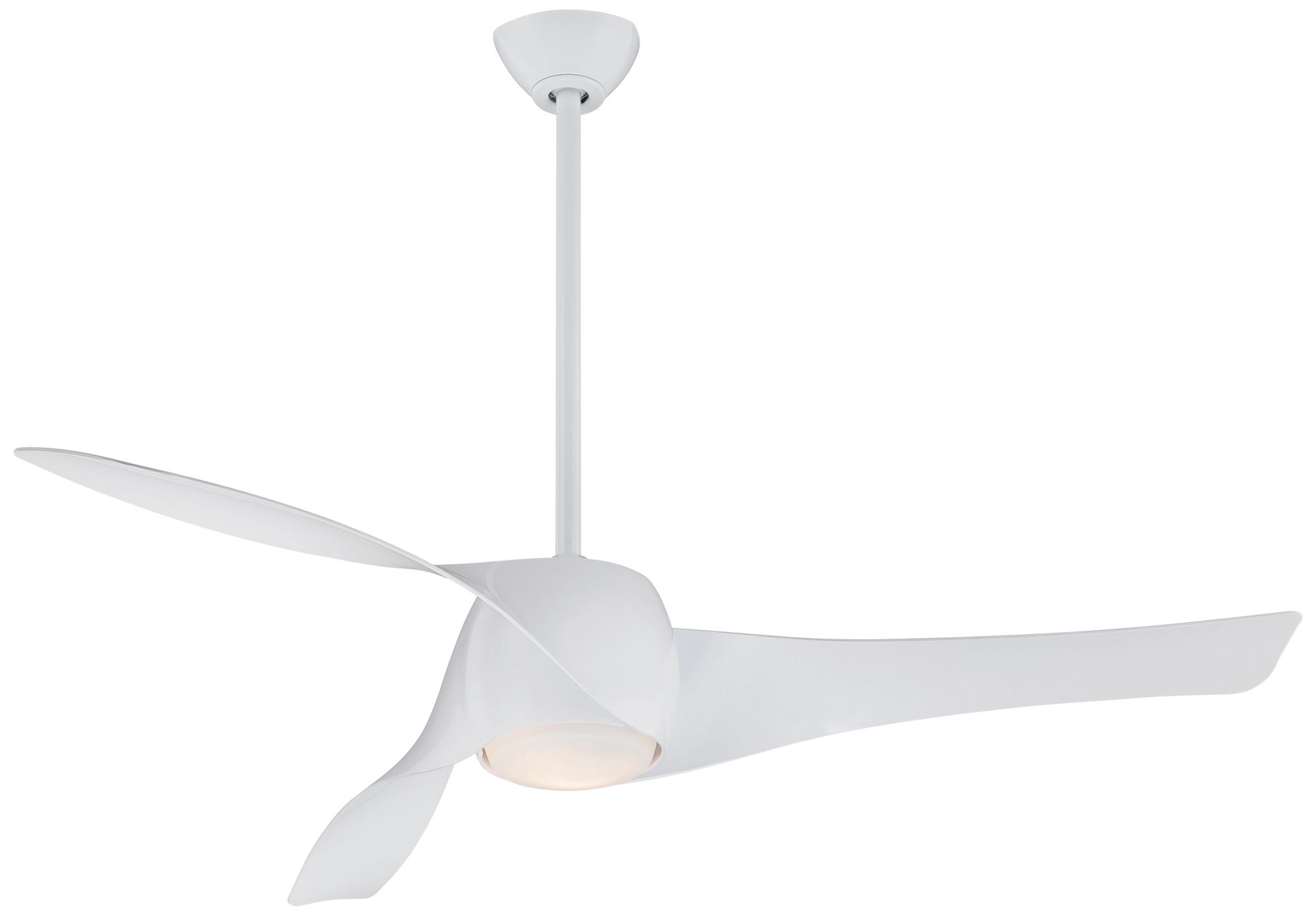 Image 2 Minka Aire Artemis 58-inch LED White Smart Ceiling Fan