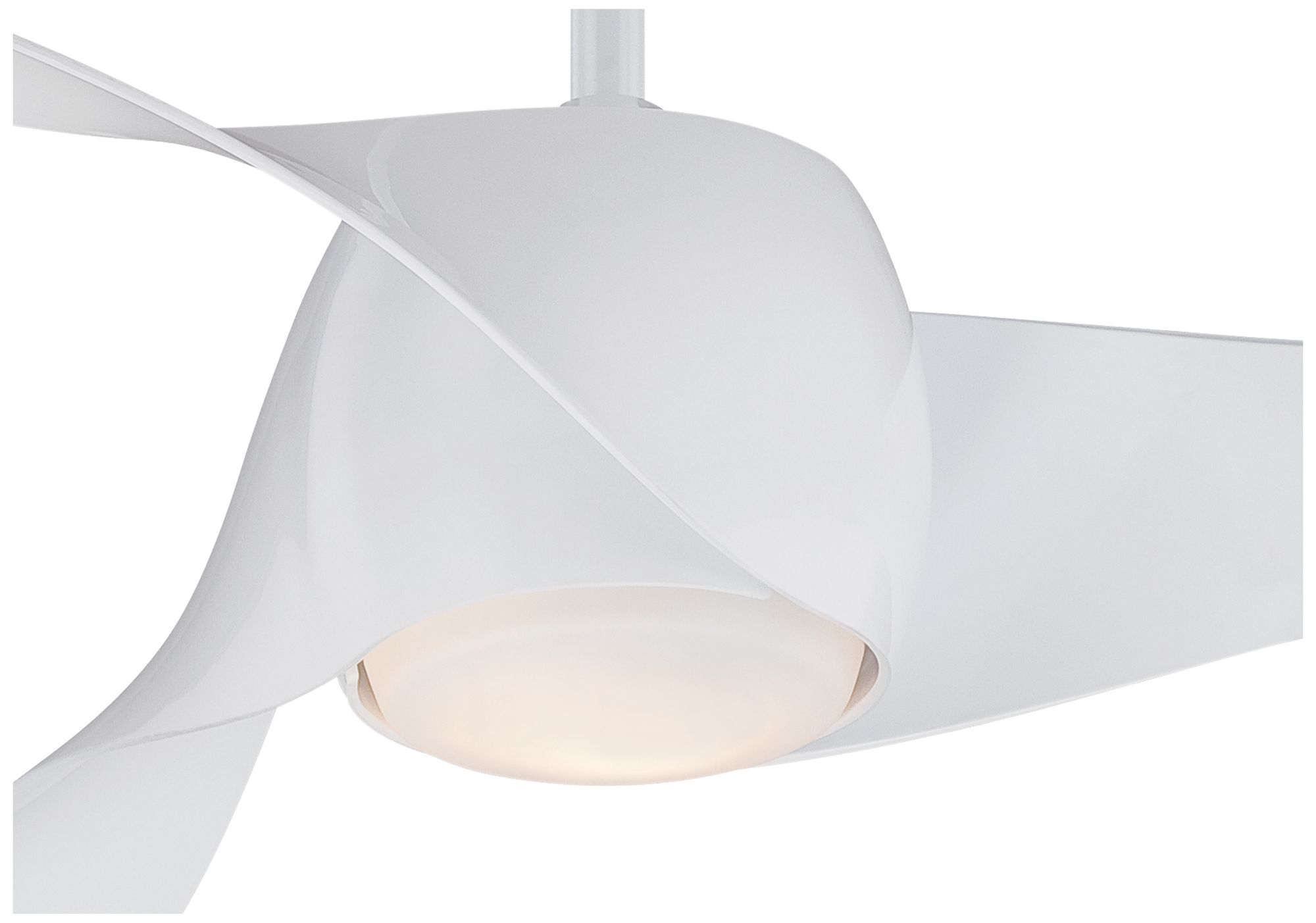 Image 3 Minka Aire Artemis 58-inch LED White Smart Ceiling Fan more views