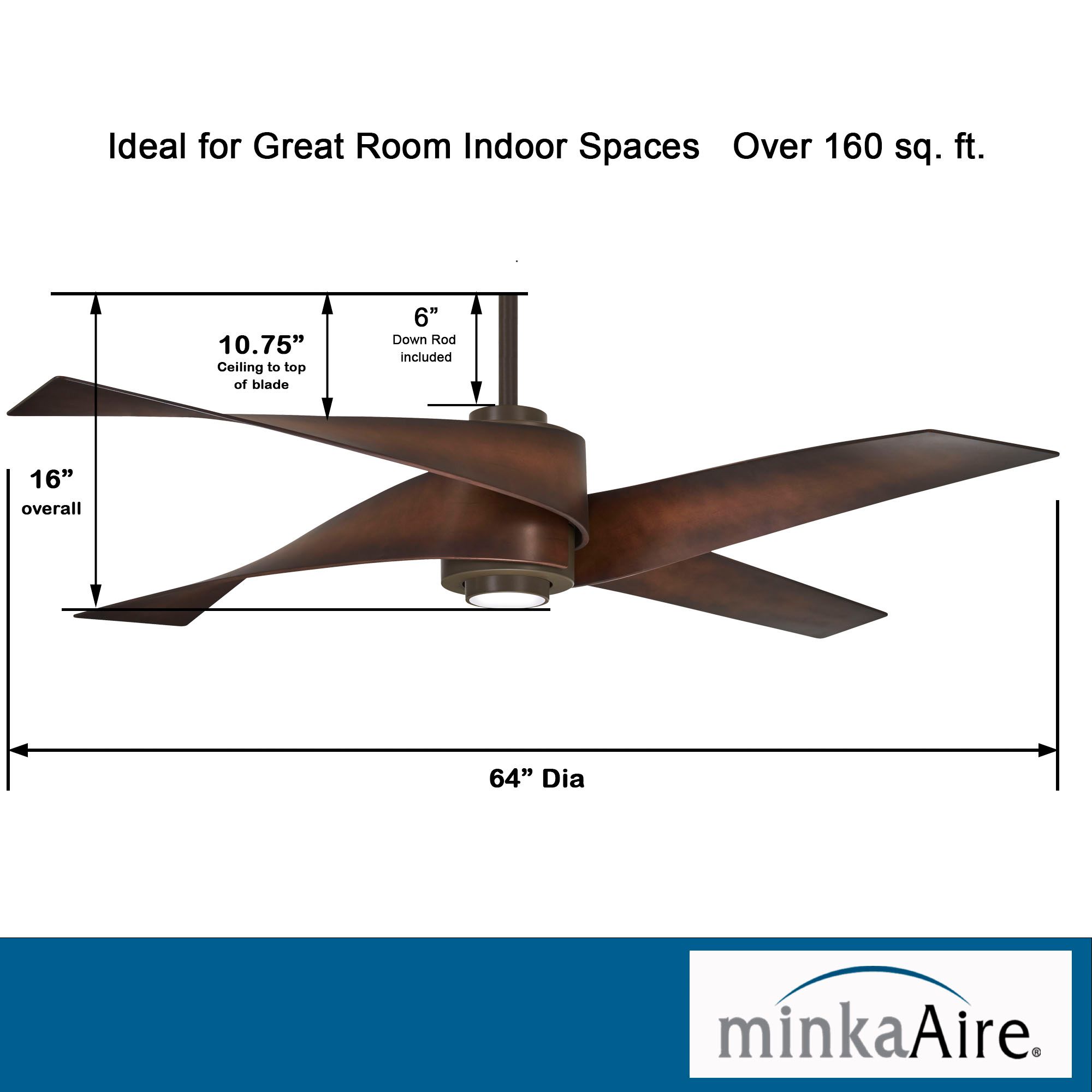 Minka Aire Artemis IV Ceiling Fan Lamps Plus
