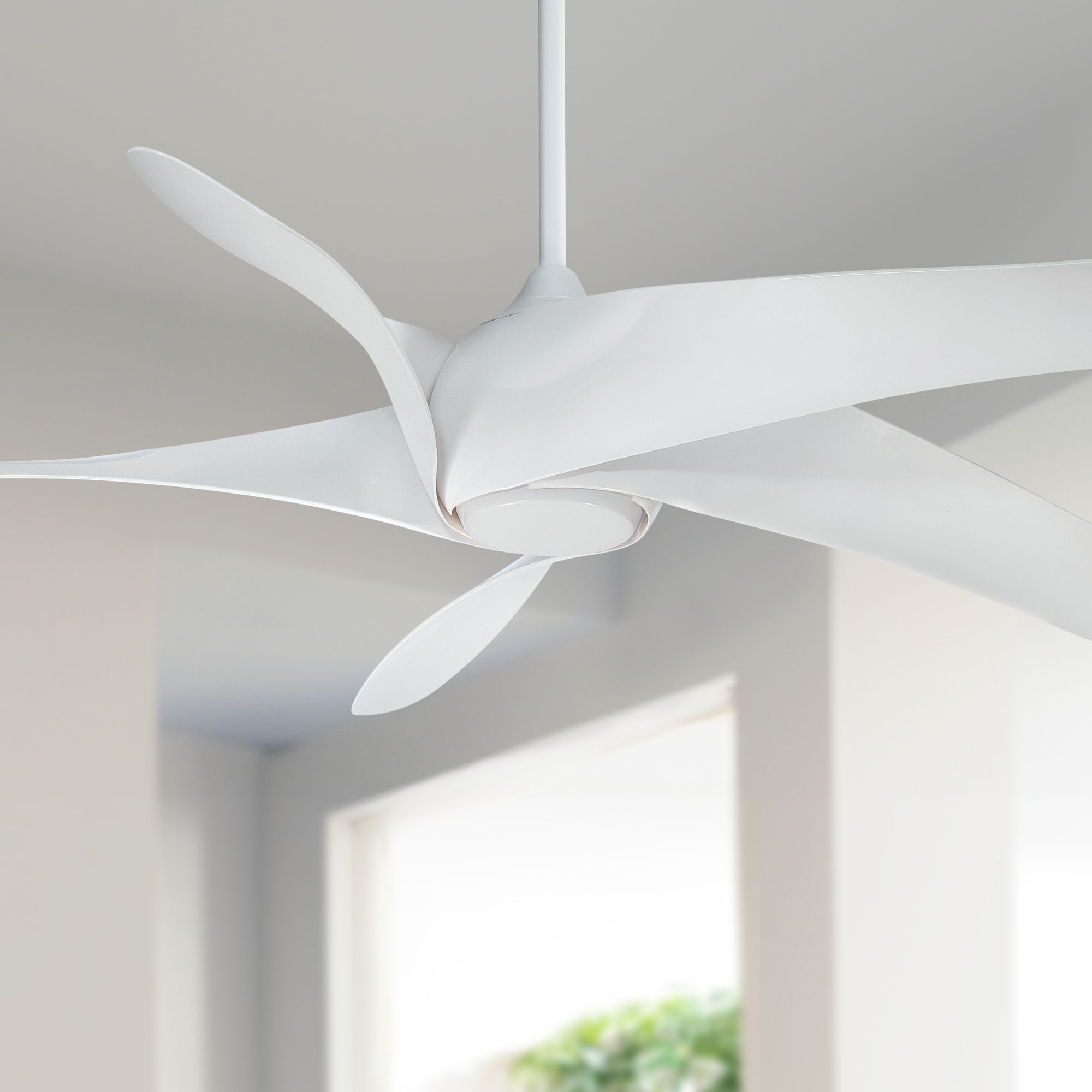 Thumbnail1 of Minka Aire Artemis XL5 62-inch LED White Ceiling Fan