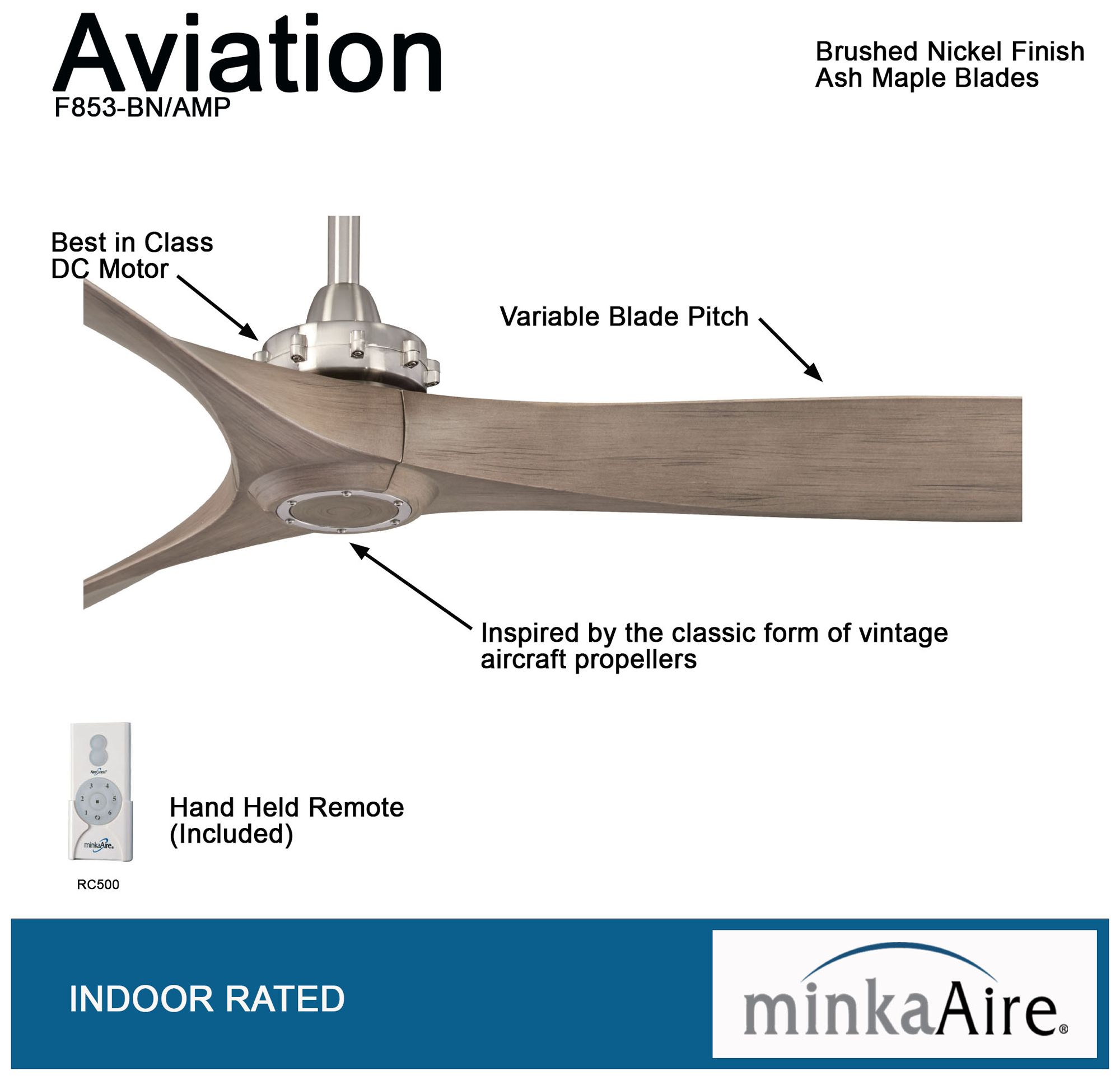 Minka Aire Aviation Ceiling Fan Lamps Plus