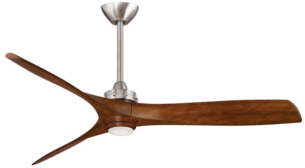 Image 2 Minka Aire Aviation 60" LED Brushed Nickel Ceiling Fan