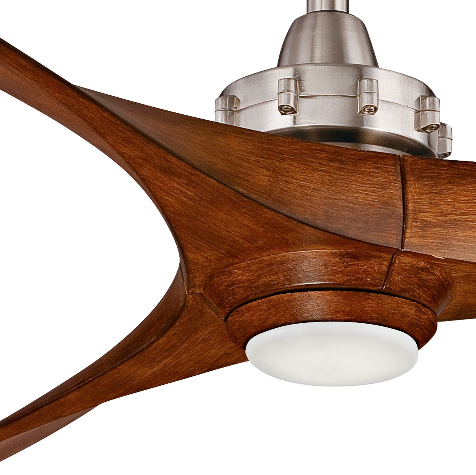 Image 3 Minka Aire Aviation 60" LED Brushed Nickel Ceiling Fan more views